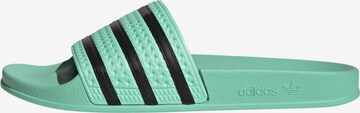 ADIDAS ORIGINALS Pantolette in Blau: predná strana