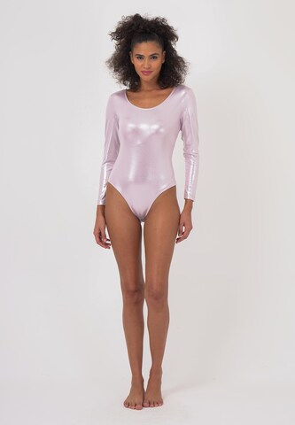 FRESHLIONS Bodysuit 'Stass' in Pink