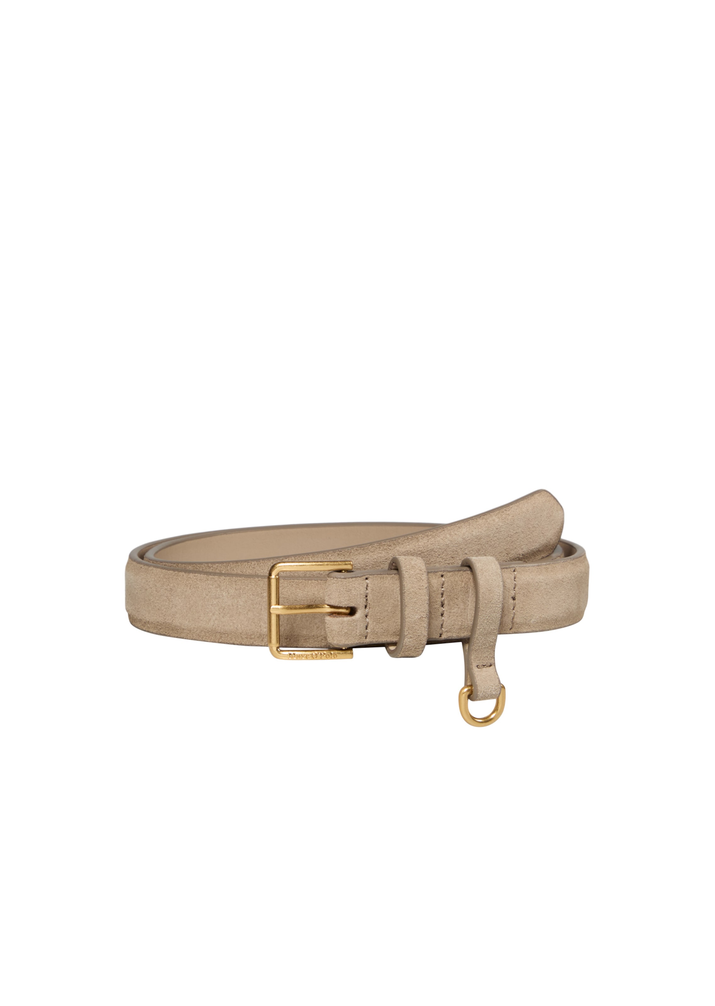 Marc O'Polo Belt in Beige: front