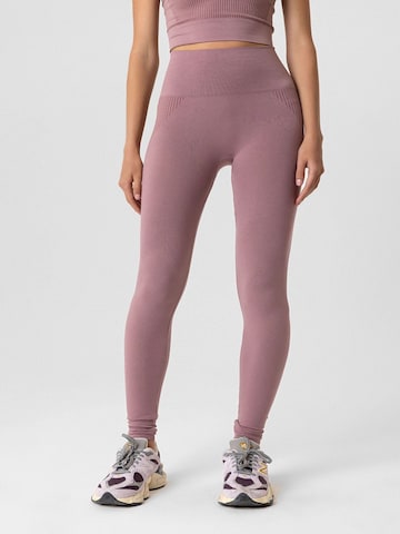 No Matter What Skinny Legíny – pink: přední strana