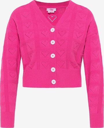 Cardigan MYMO en rose : devant