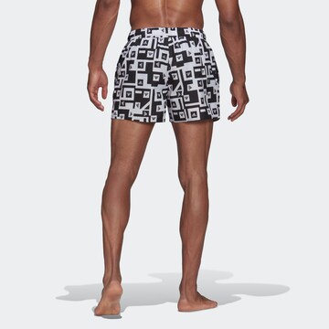 ADIDAS SPORTSWEAR Board shorts 'Graphic ' in Black