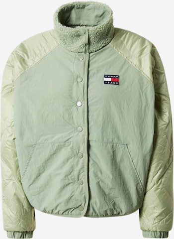 Tommy Jeans Between-season jacket in Green: front