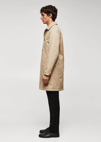 MANGO MAN Parka 'Clark' in Beige