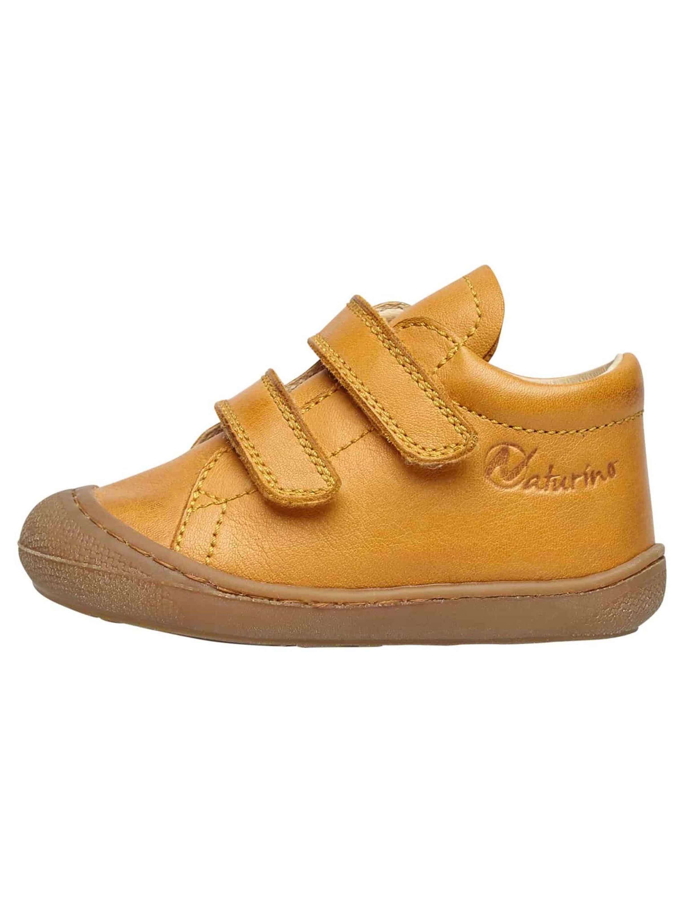 NATURINO Sneakers 'COCOON VL' in Bruin: voorkant