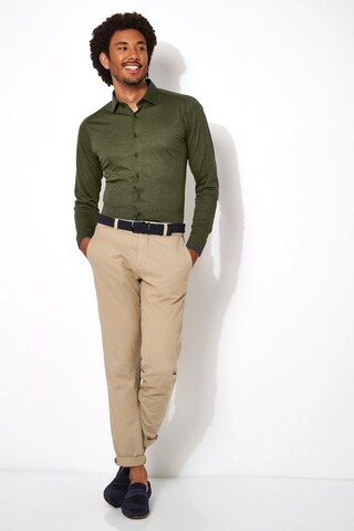 DESOTO Slim fit Button Up Shirt in Green