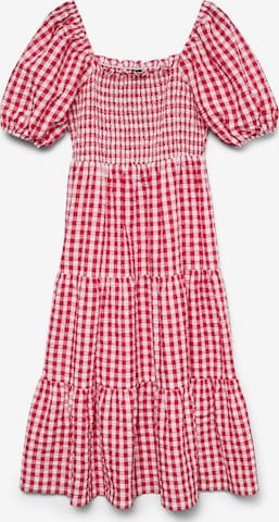 Robe 'VMCCarrie' Vero Moda Curve en rouge : devant