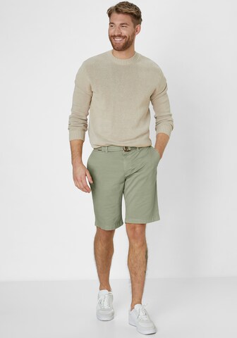 REDPOINT Slim fit Chino Pants in Green