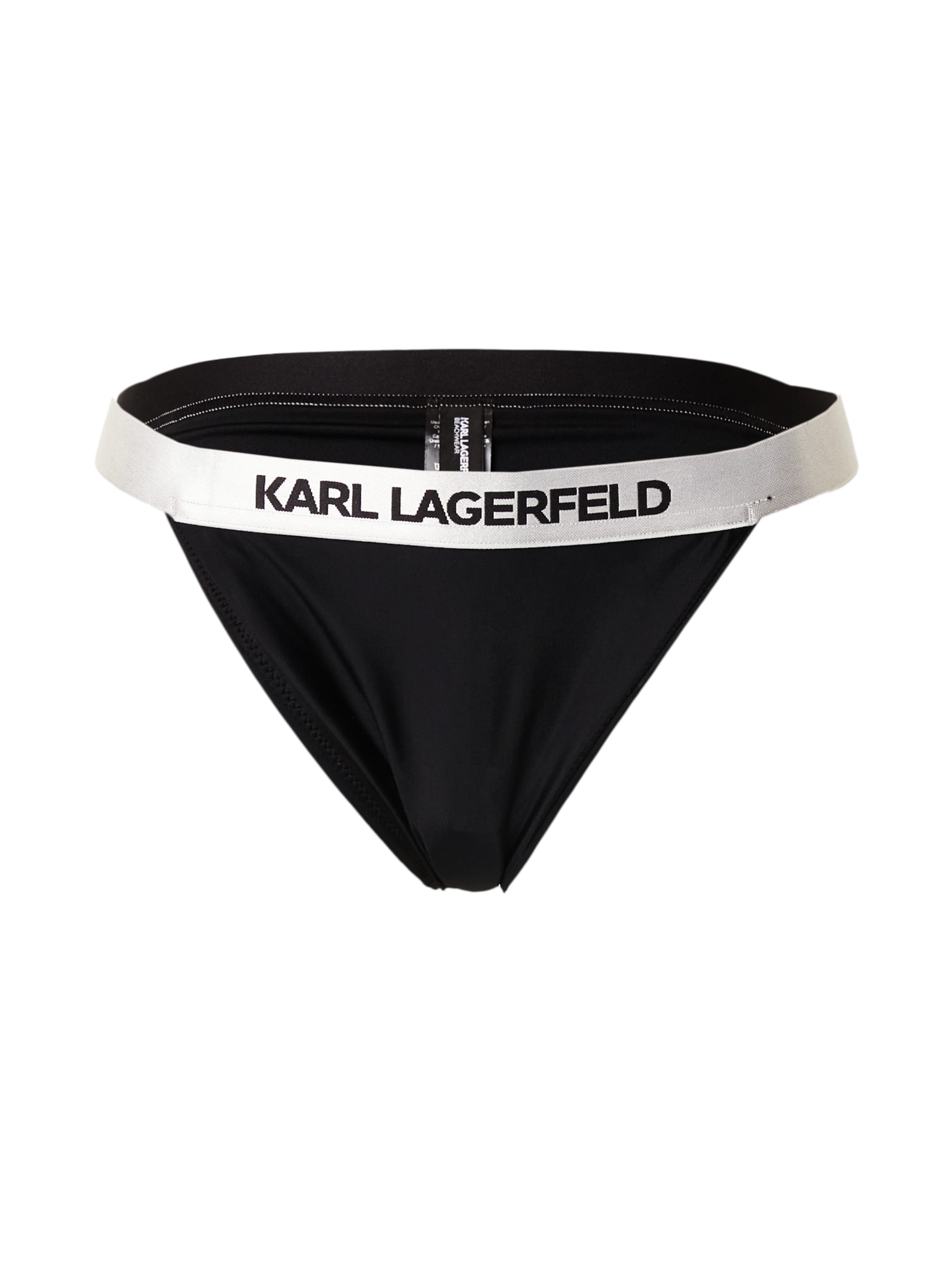 juoda Karl Lagerfeld Bikinio kelnaitės: priekis