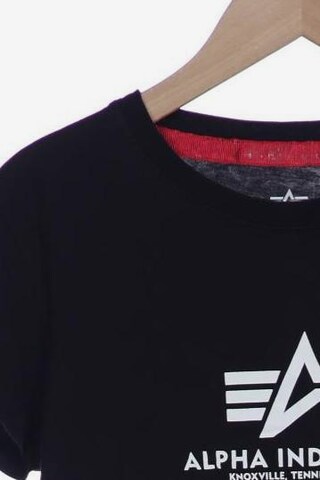 ALPHA INDUSTRIES T-Shirt XS in Schwarz