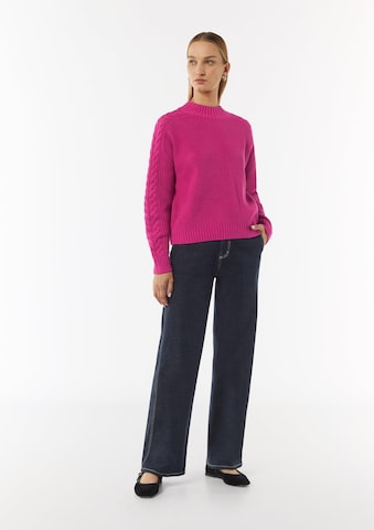Pull-over comma casual identity en rose