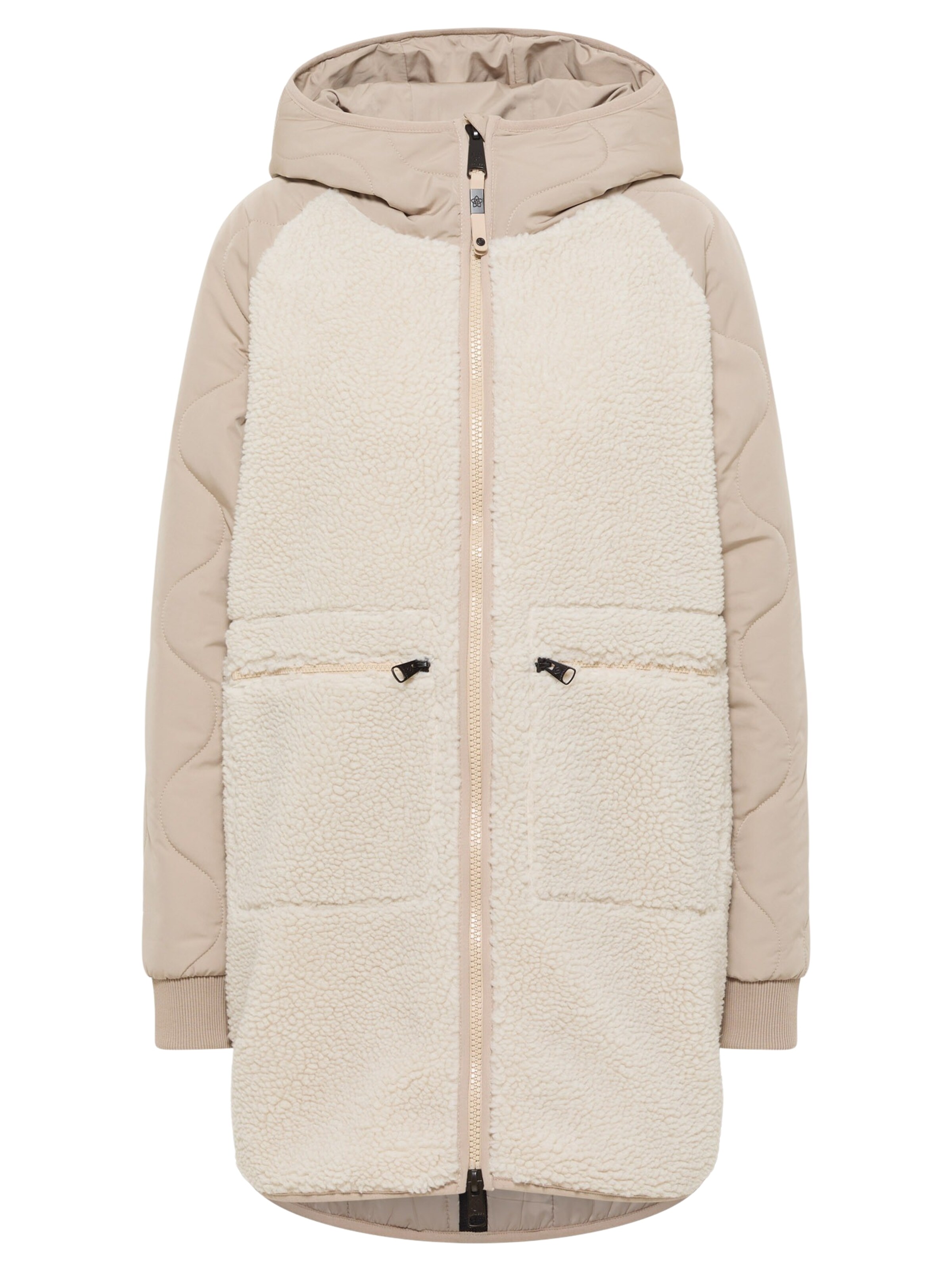 Ragwear Mantel 'Longeddy' in Beige: Vorderseite