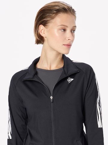 DUNLOP Sports sweat jacket in Black