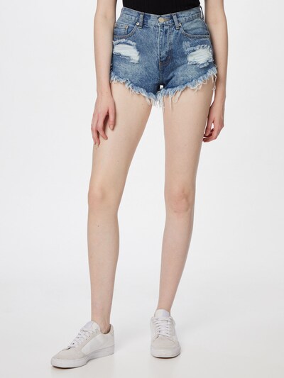 GLAMOROUS Jeans in Blue denim, View model