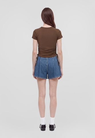 Gap Tall Shirt in Brown: back