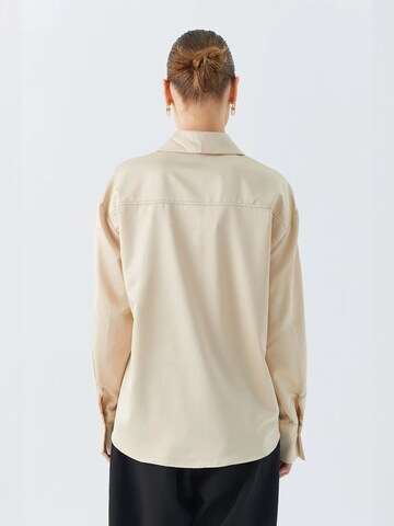 MixRay Blouse 'Hemden' in Beige