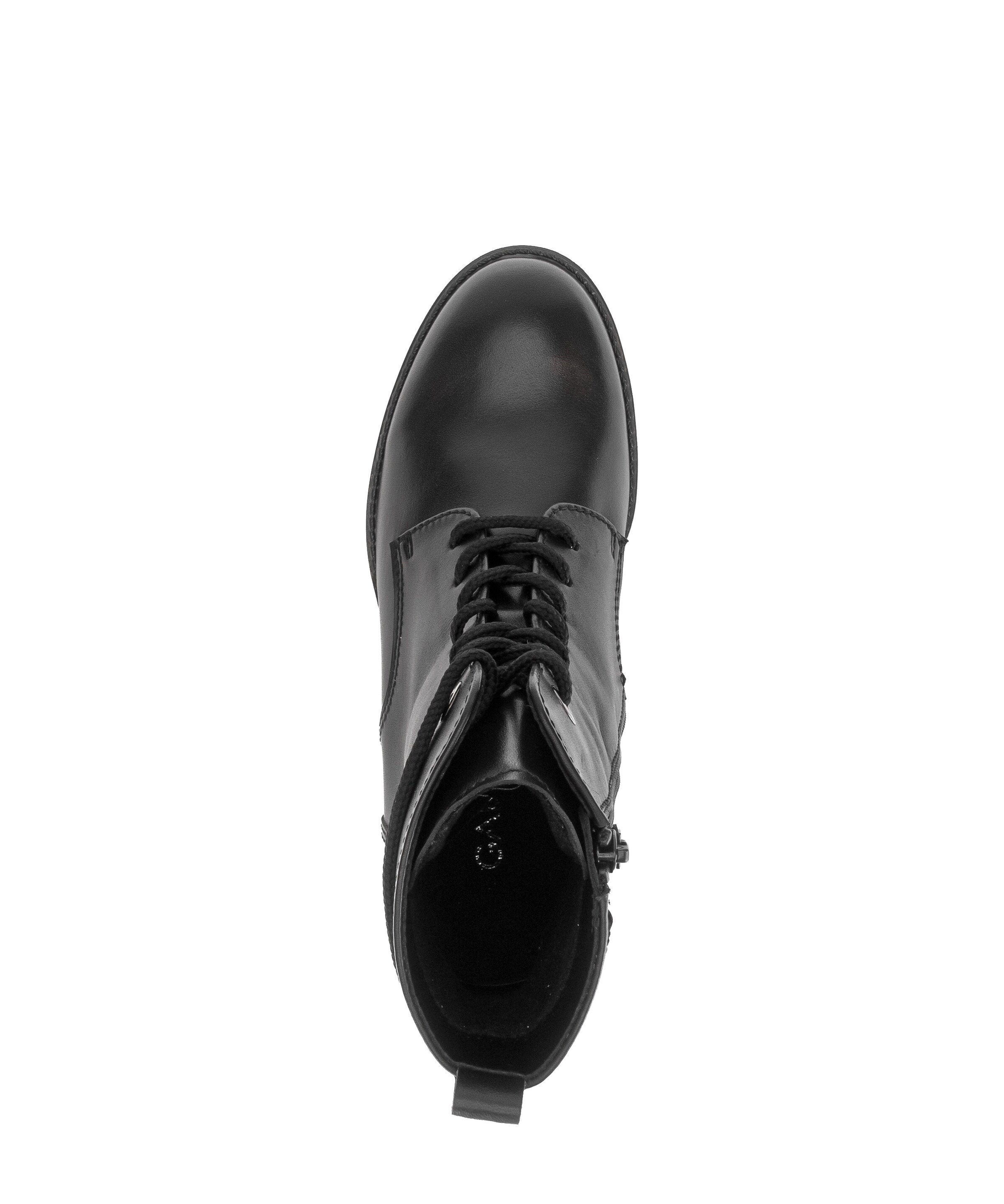 GABOR Lace-Up Ankle Boots in Black