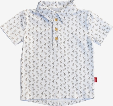 Mogo Shirt 'Hörnle' in Beige: Vorderseite