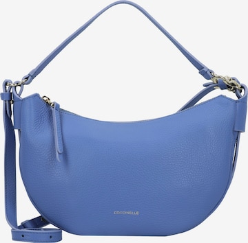 Borsa a spalla 'Easy' di Coccinelle in blu: frontale