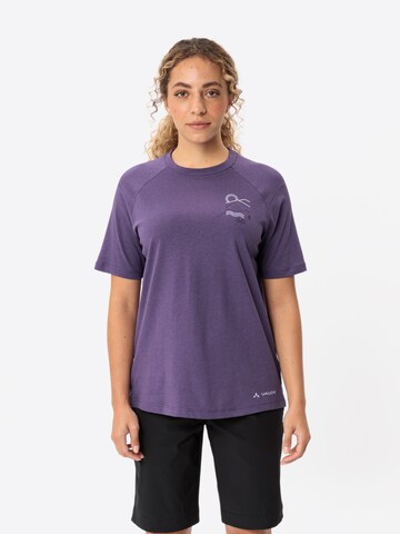 VAUDE Funktionsshirt 'Cyclist' (GOTS) in Lila