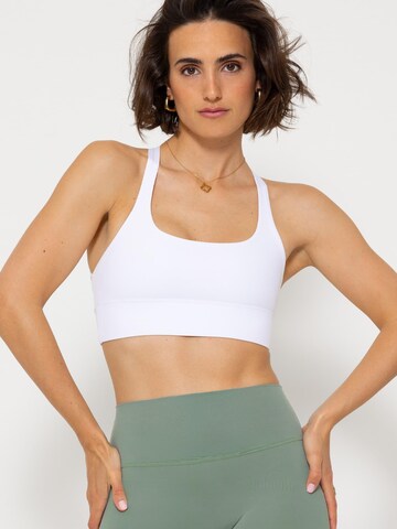 Bustino Reggiseno sportivo di SASSYCLASSY in bianco