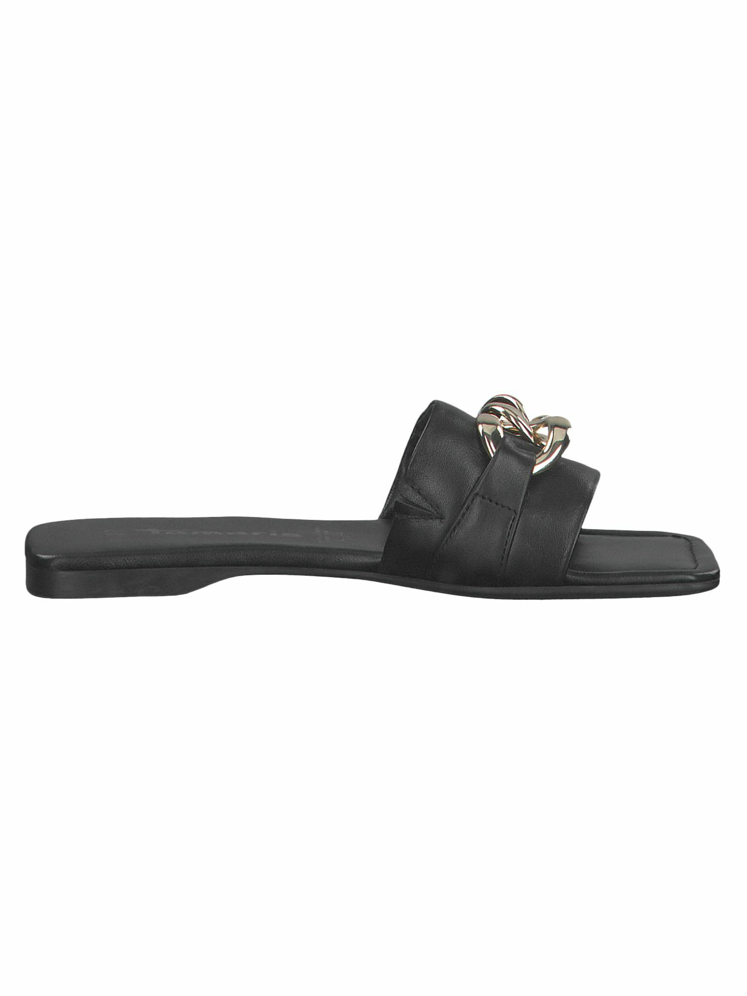 Frauen Pantoletten TAMARIS Pantolette in Schwarz - UH57003 Frauen Pantoletten TAMARIS Pantolette in Schwarz - UH57003