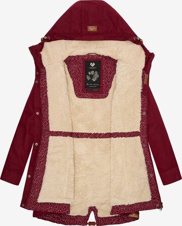 Ragwear Zimska jakna 'Canny' | rdeča barva