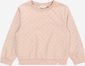 NAME IT Sweatshirt 'FANJA' i rosa: forside