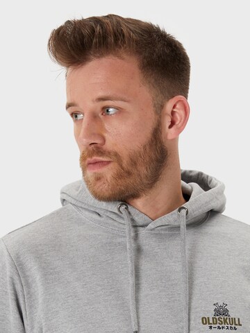 Oldskull Sweatshirt 'Samurai' in Grey