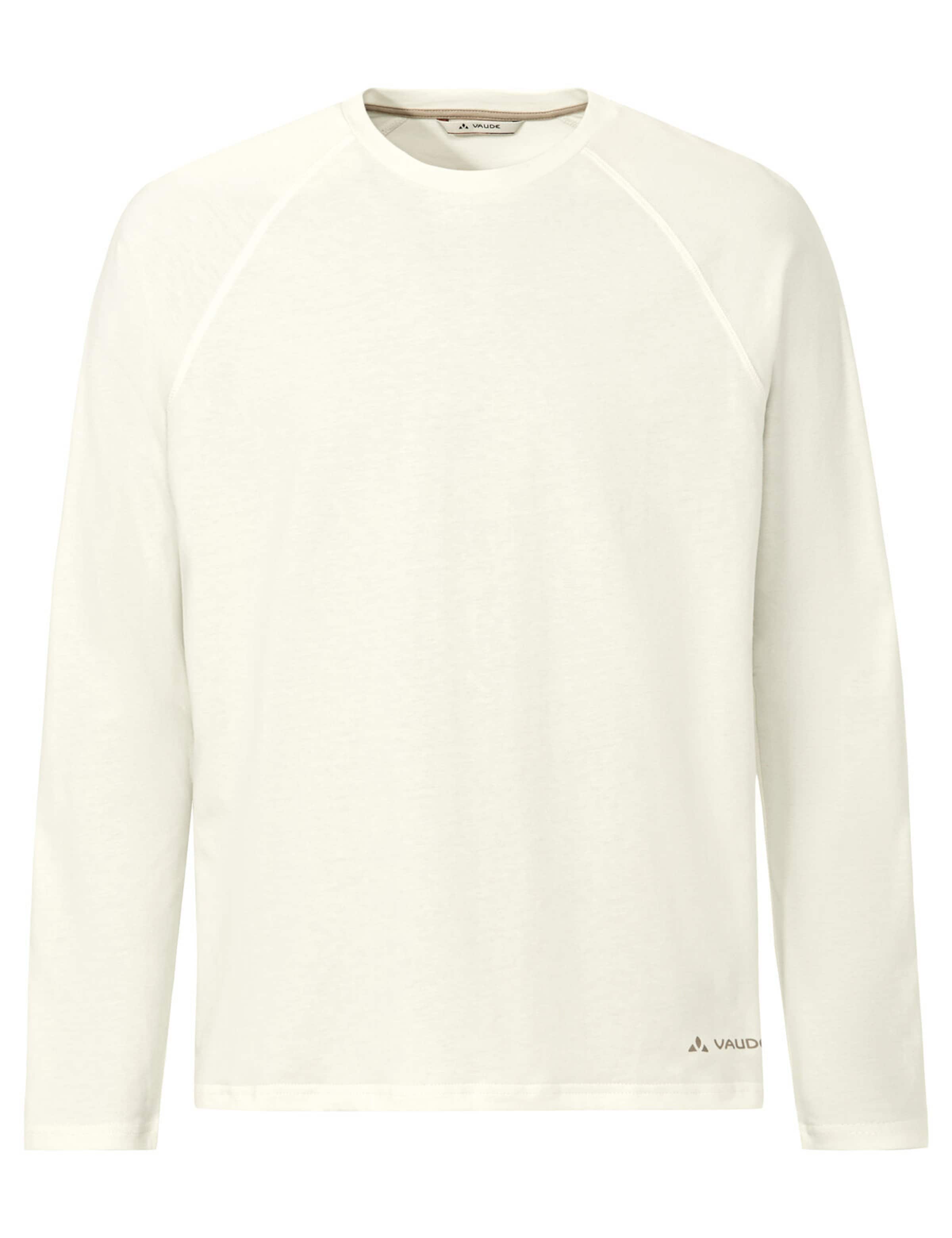 VAUDE Functioneel shirt 'Cyclist' in Wit: voorkant