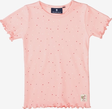 BASEFIELD T-shirt i rosa: framsida