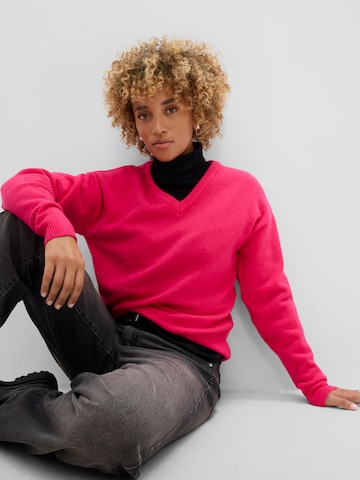 Pull-over bonprix en rose