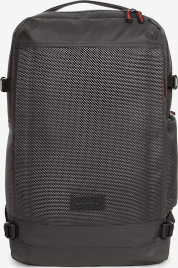 EASTPAK Sac à dos 'Tecum' en gris clair / gris foncé / rouge, Vue avec produit