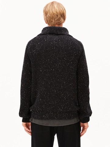 ARMEDANGELS Troyer TWEED in Schwarz