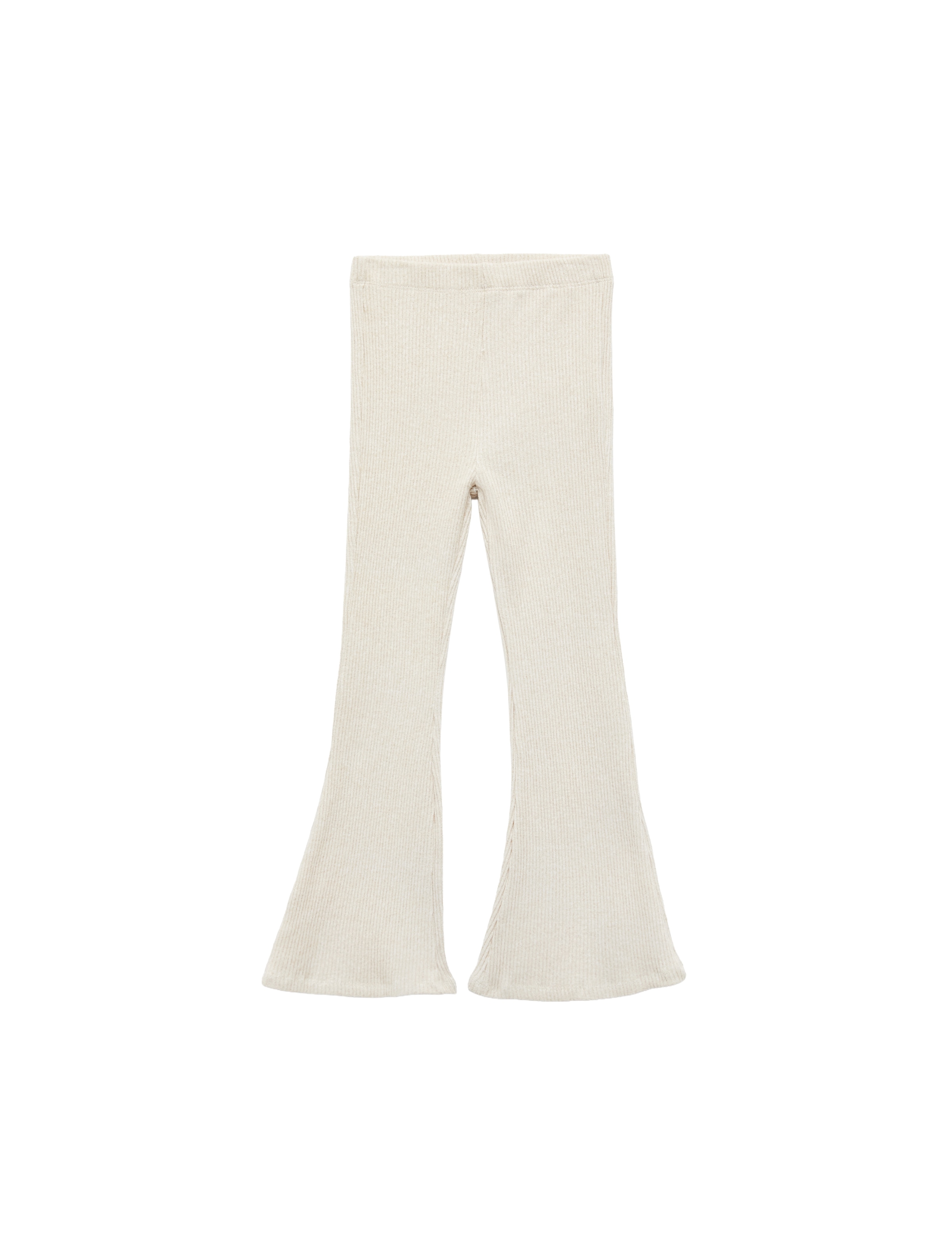 Koton Flared Trousers in Beige: front