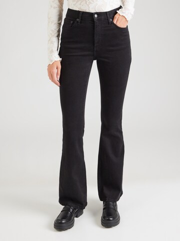 Flared Jeans 'TSJAMIE' di TOPSHOP in nero: frontale