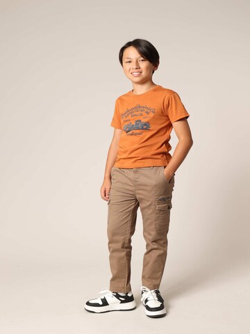 T-Shirt 'Truck' Deeluxe en orange