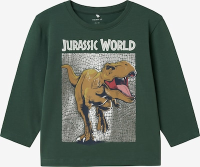 Marškinėliai 'NMMJurassic World' iš NAME IT, spalva – tamsiai ruda / tamsiai žalia / juoda / balkšva, Prekių apžvalga
