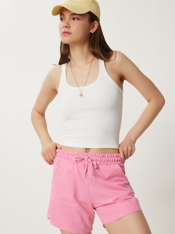 Happiness İstanbul Панталон в розово: отпред