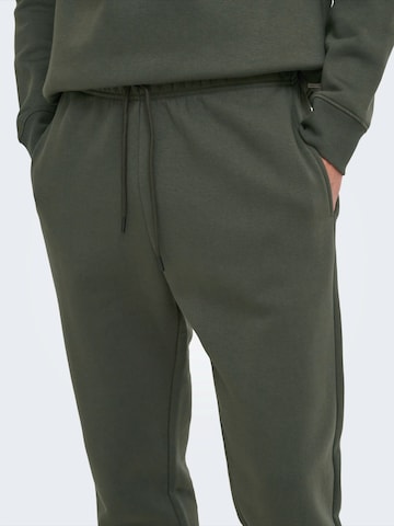 Only & Sons Конический (Tapered) Штаны 'ONSCERES' в Серый