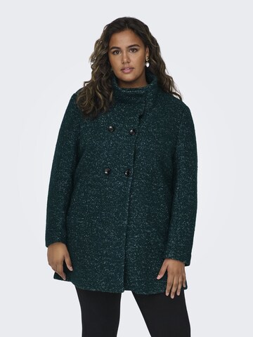 Manteau mi-saison 'Sophia' ONLY Carmakoma en bleu : devant