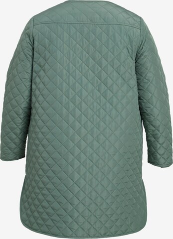 VILA Between-Seasons Coat in Green