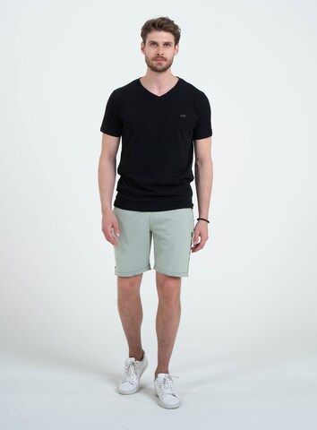 Key Largo Regular Broek 'Benno' in Groen