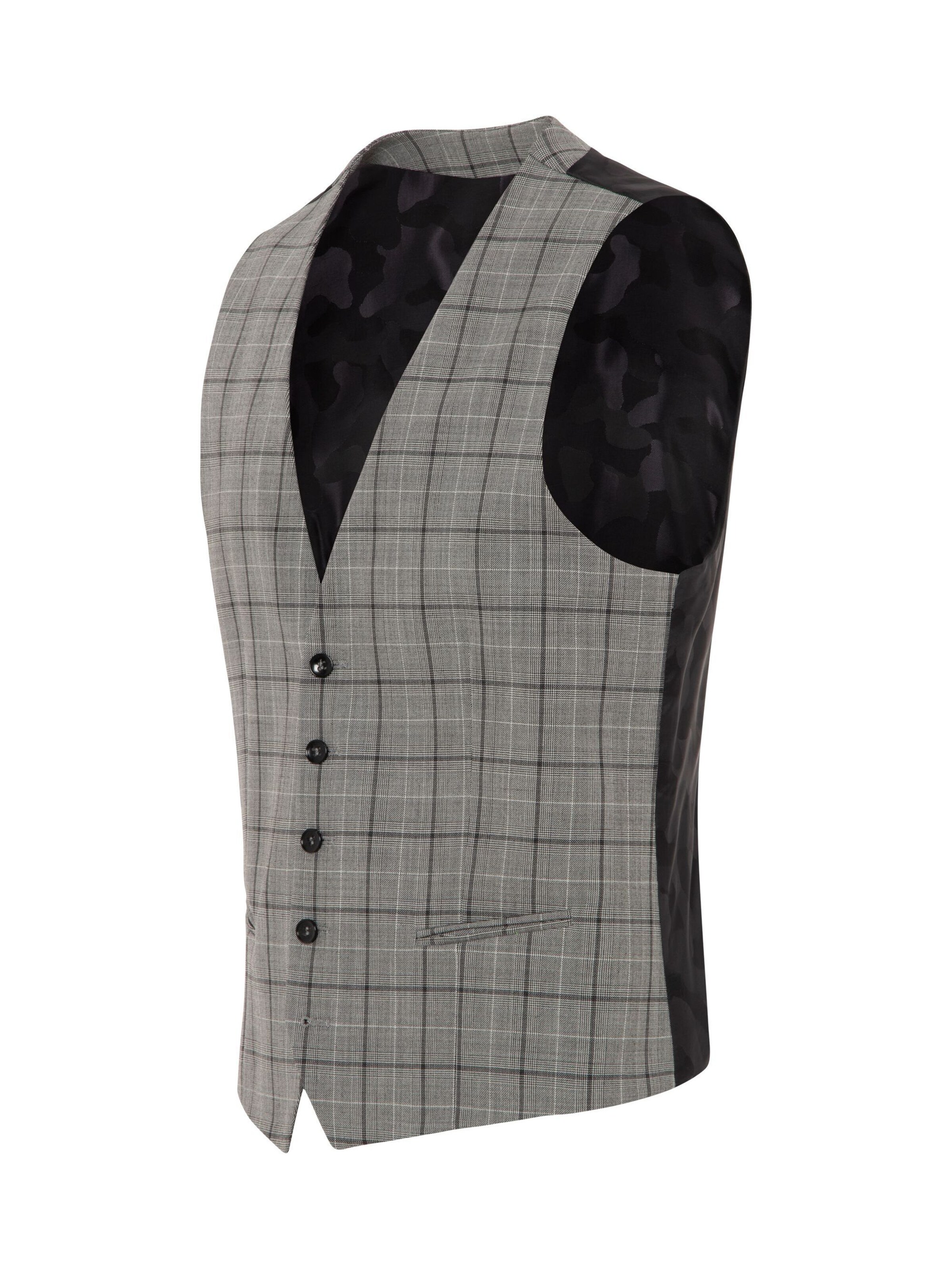 BENVENUTO Suit Vest 'UMBERTO' in Grey