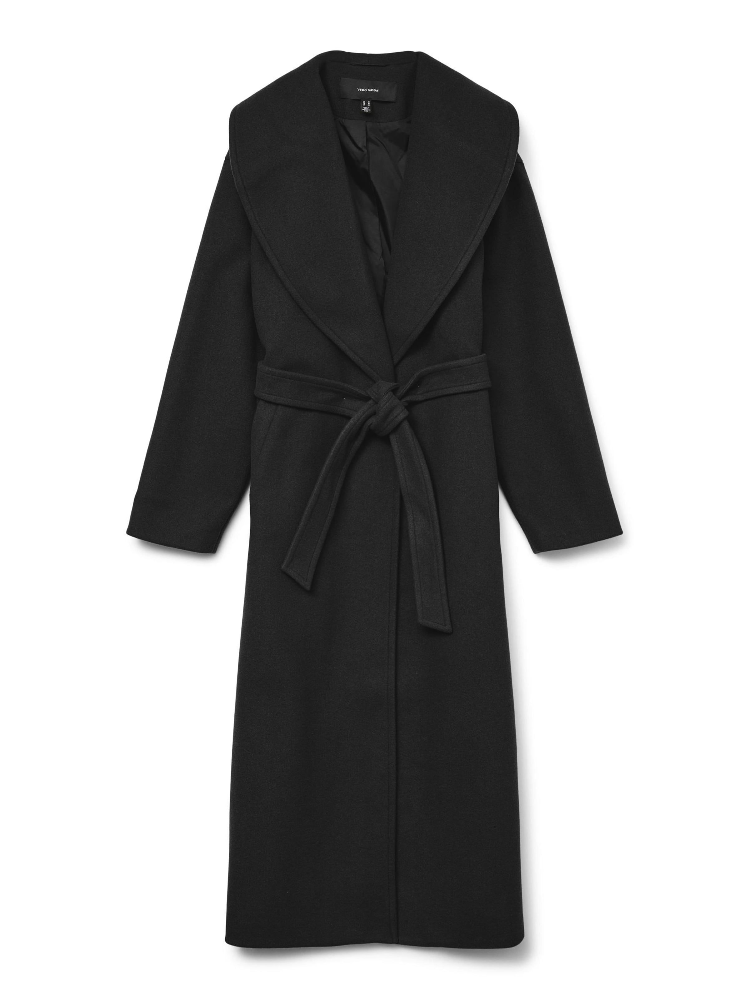 VERO MODA Tussenmantel 'VMAnne' in Zwart: voorkant