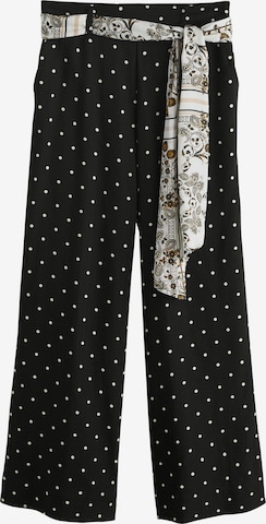 Next Wide Leg Hose in Schwarz: Vorderseite