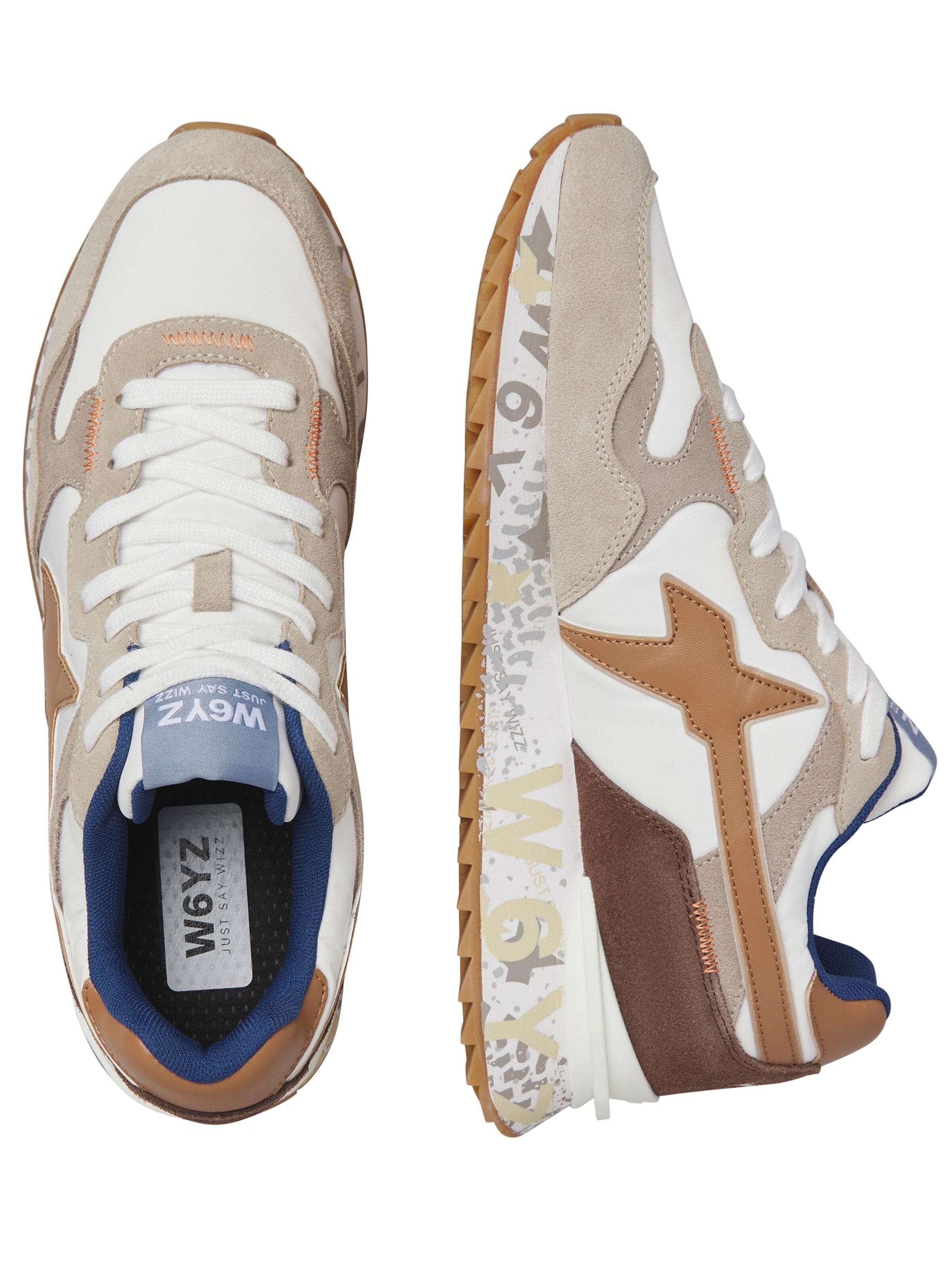 W6YZ Sneakers laag 'YAK-M.' in Beige