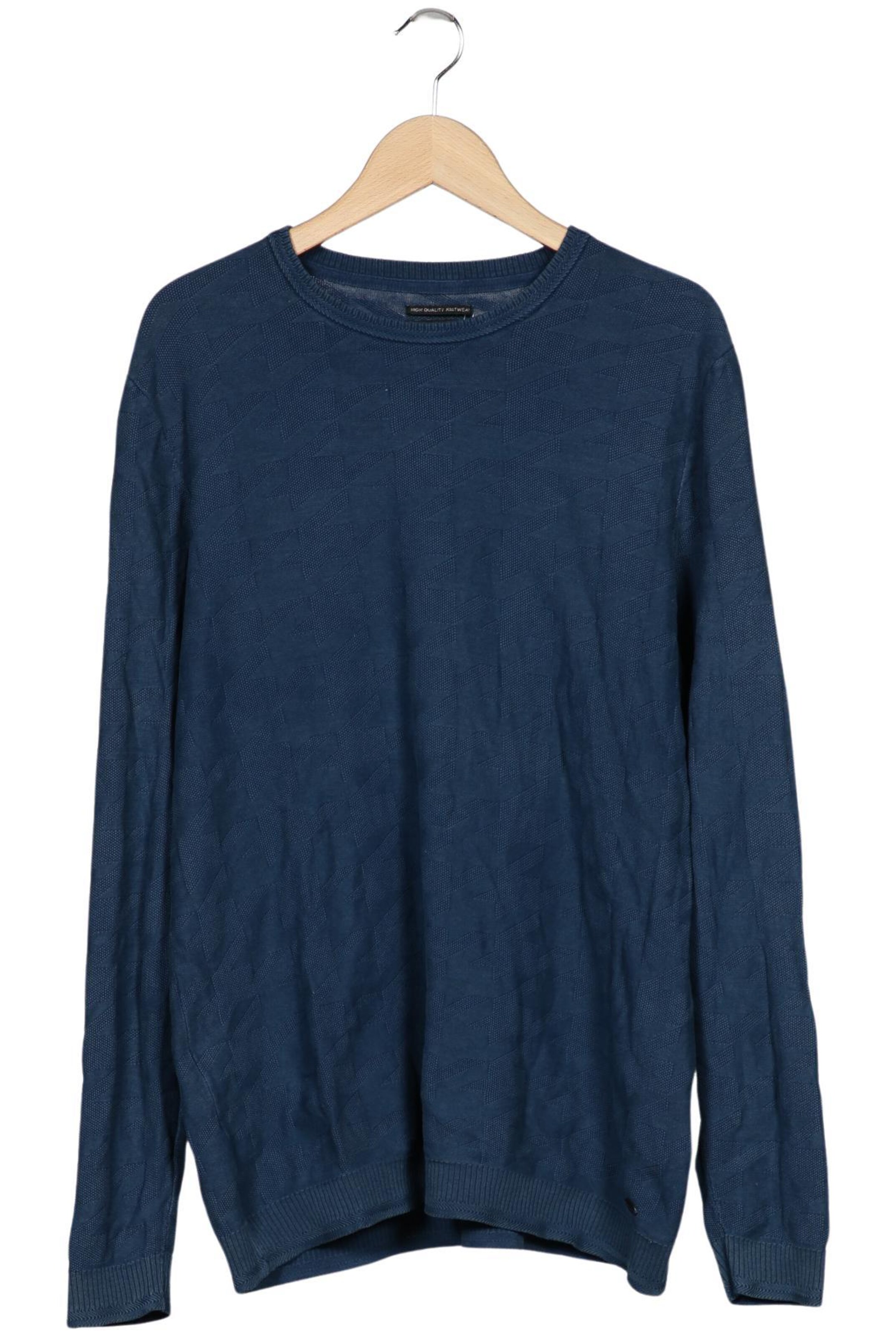 Salsa Jeans Sweater & Cardigan in XXL in Blue: front