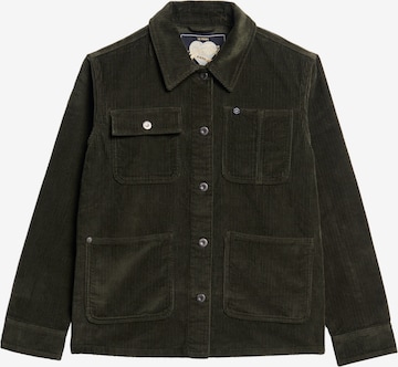Superdry Übergangsjacke in Grün: Vorderseite