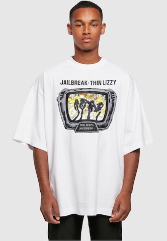 T-Shirt 'Thin Lizzy - Jailbreak' Merchcode en blanc : devant